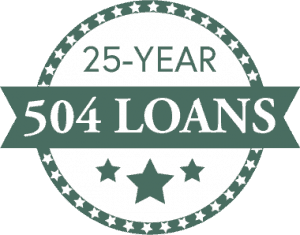 25-YEAR 504 LOANS BADGE